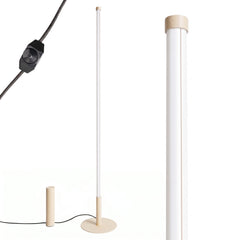 Yellow floor lamp