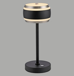 Lampe à poser Pure Falling Rings noire