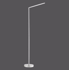 Lampadaire Dawda argenté