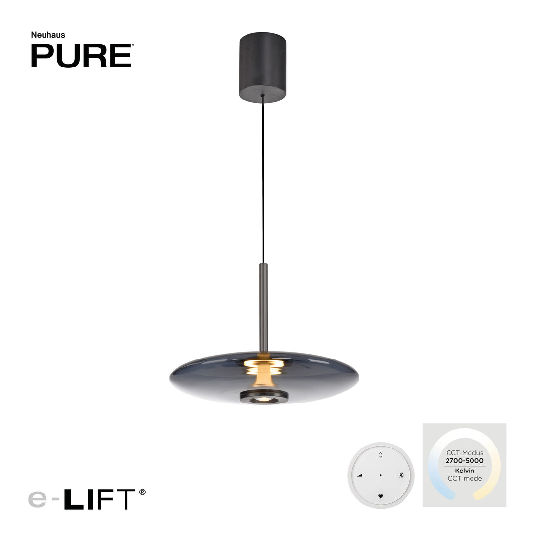 Suspension luminaire | E-Vitrum