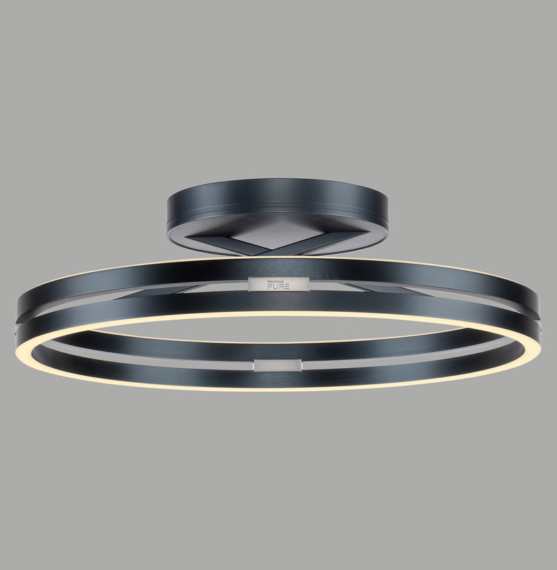 Plafonnier Pure Loop gris