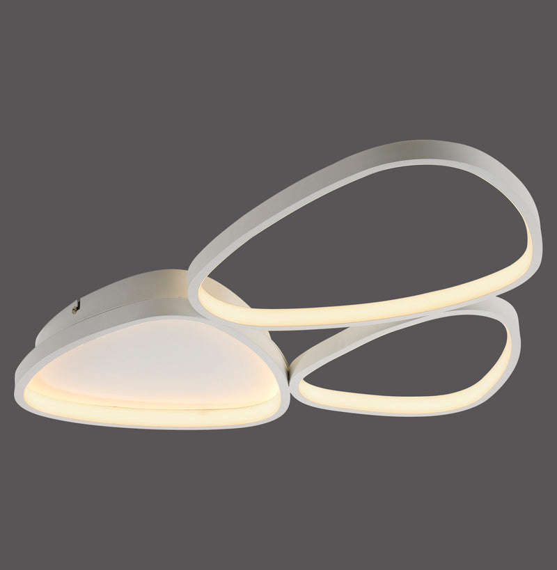 Plafonnier LED | Pebbles Blanc