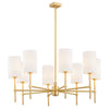 Abruzzo 8-light chandelier