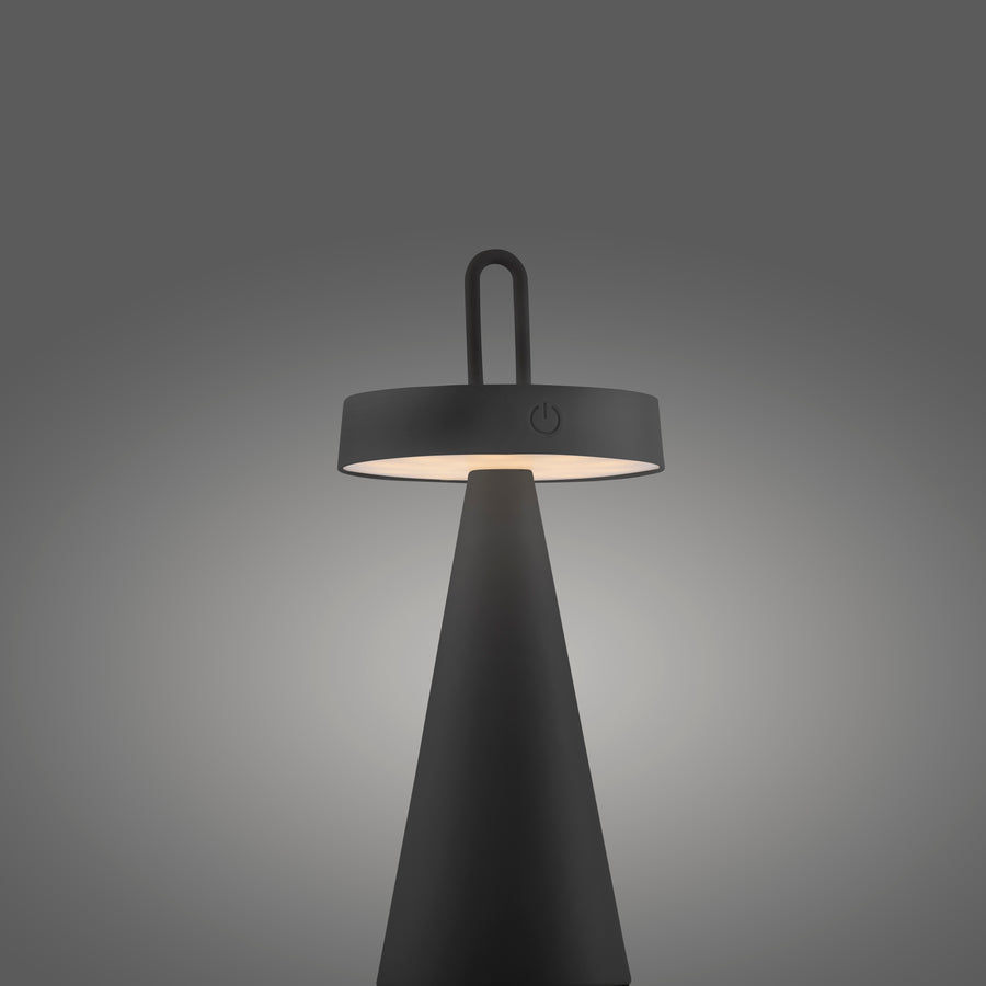 Lampe extérieure Alwa noire