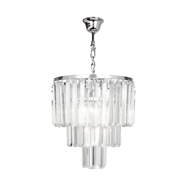 Suspension luminaire | Amedeo Chromée
