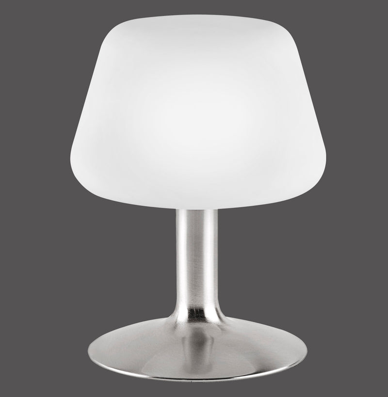 Lampe à poser Till acier, verre