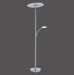 Lampadaire Artur acier, H 200,3 cm