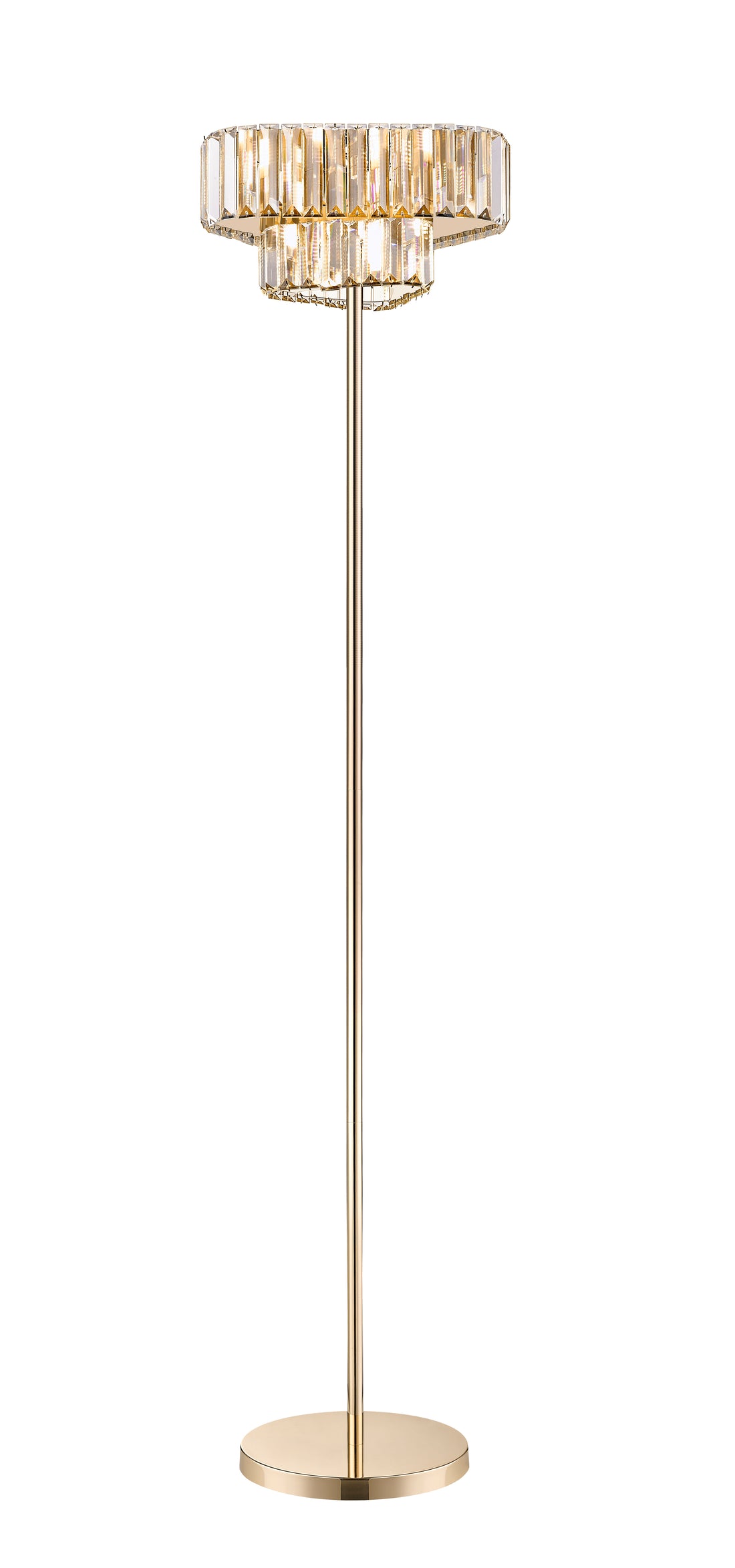 Lampadaire salon | Helios Doré