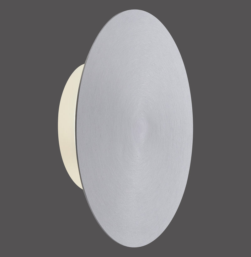 Applique murale sans fil Puntua aluminium, H 18 cm