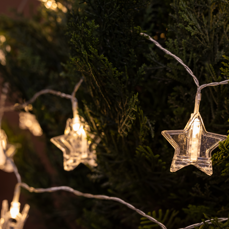 Bianca outdoor string lights, 16 stars