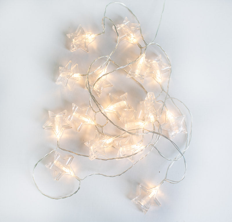 Bianca outdoor string lights, 16 stars