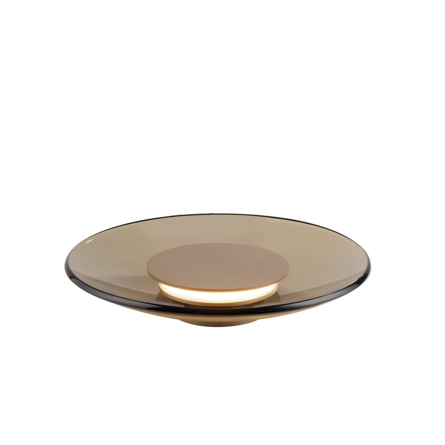 Lampe à poser Pure Moon marron