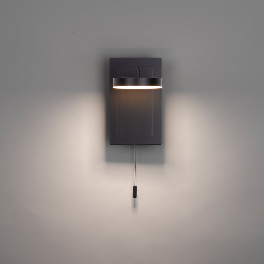 Applique murale Sileda anthracite