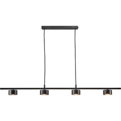 Suspension LED Clyde 4-Rail noire