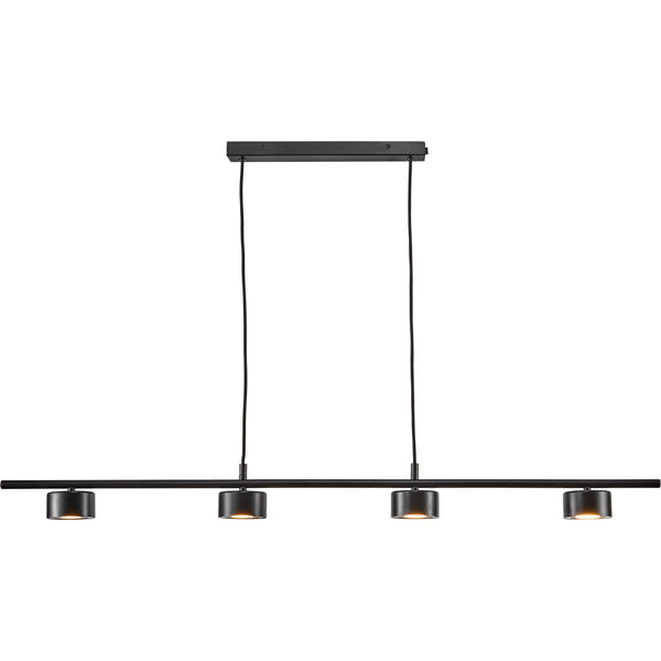 Suspension LED Clyde 4-Rail noire