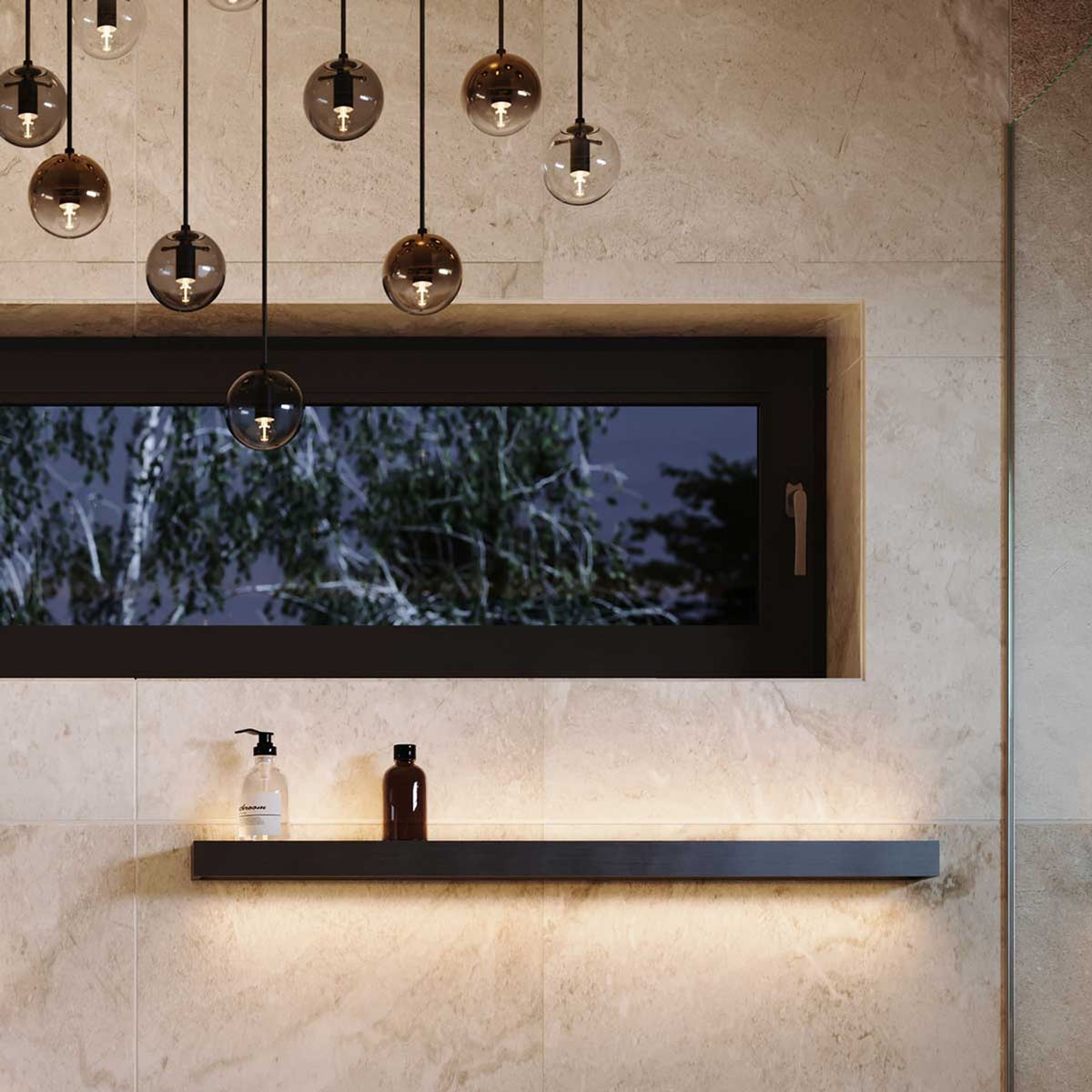 Applique murale LED Cusa éclairage haut et bas