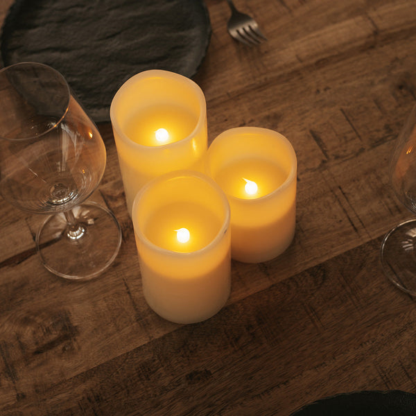 Dolo candle lamps, set of 3 sizes