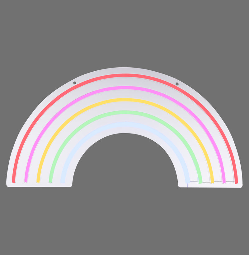 Applique murale Neon-Rainbow multicolore