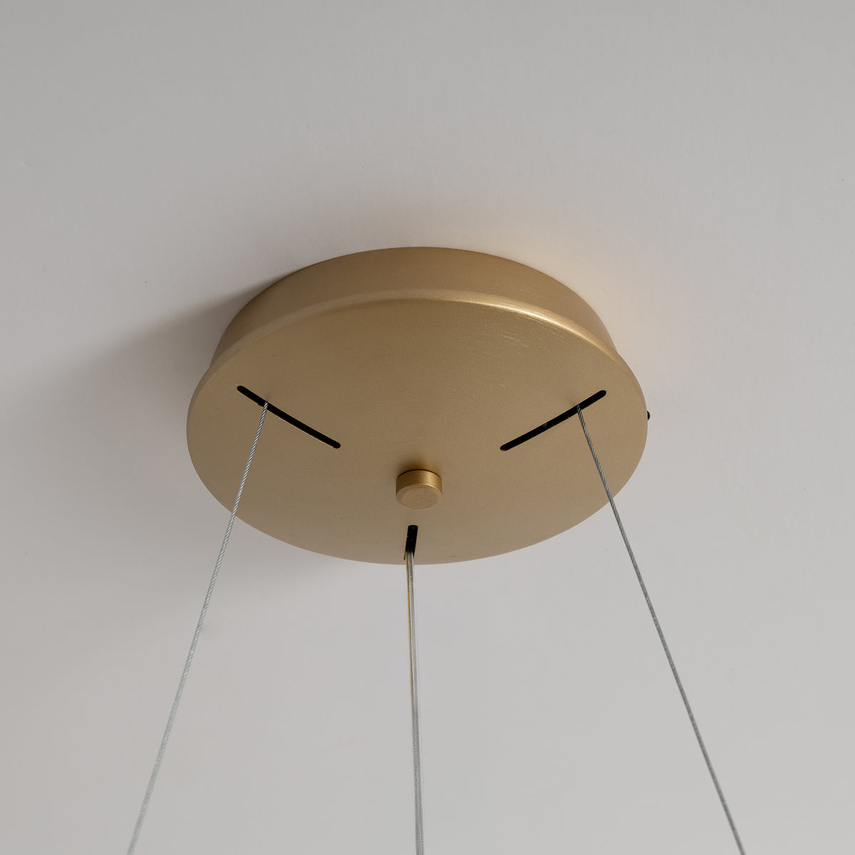 Suspension Liria dorée, L 61,5 cm