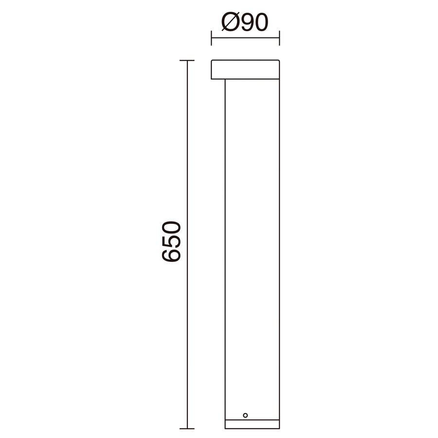 Borne extérieure Cairo IP54, anthracite