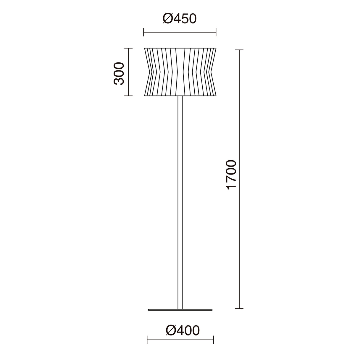 Lampadaire Cora