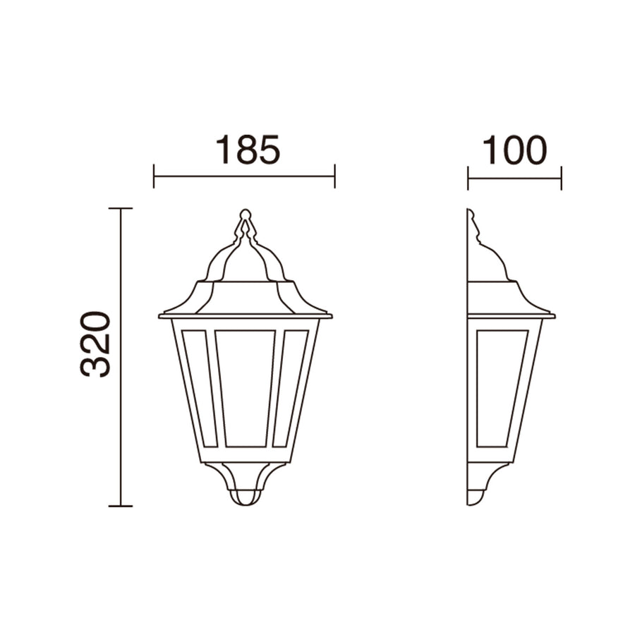 Applique extérieure Elite 6 IP43
