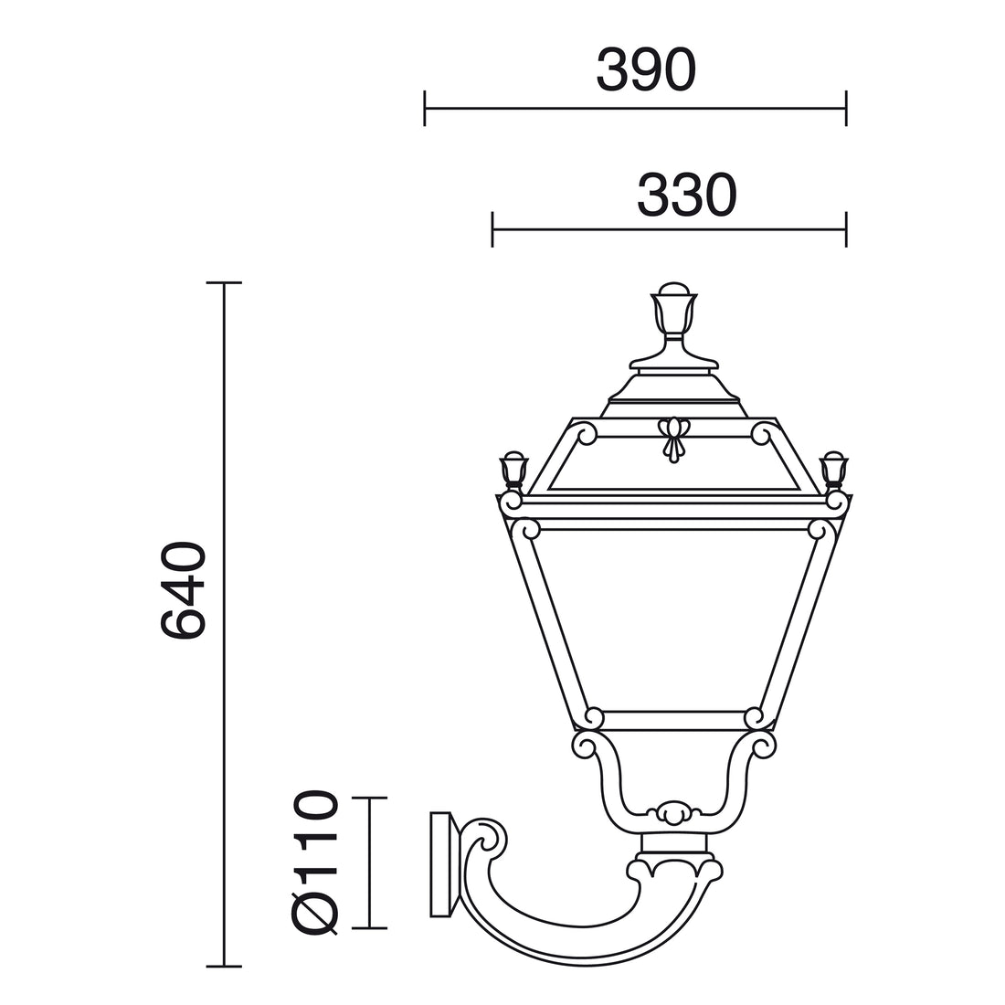 Luminaire extérieur | Castelo