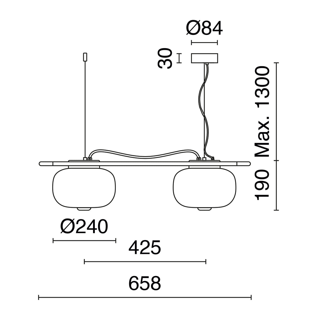 Suspension luminaire | Sormarella