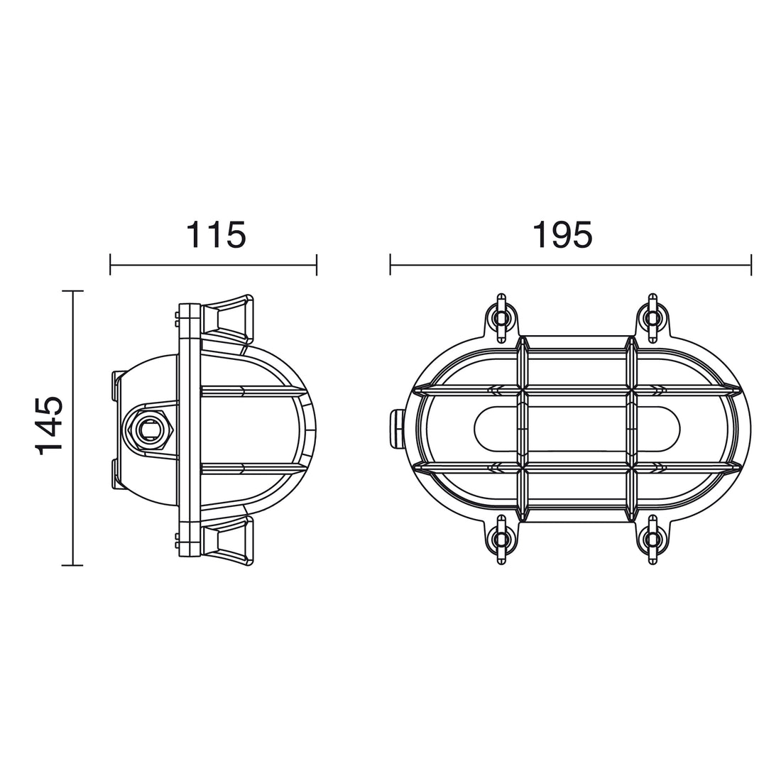 Luminaire extérieur | Ottone Laiton