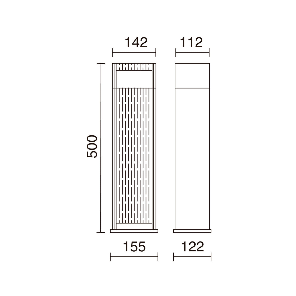 Borne extérieure Simil IP54