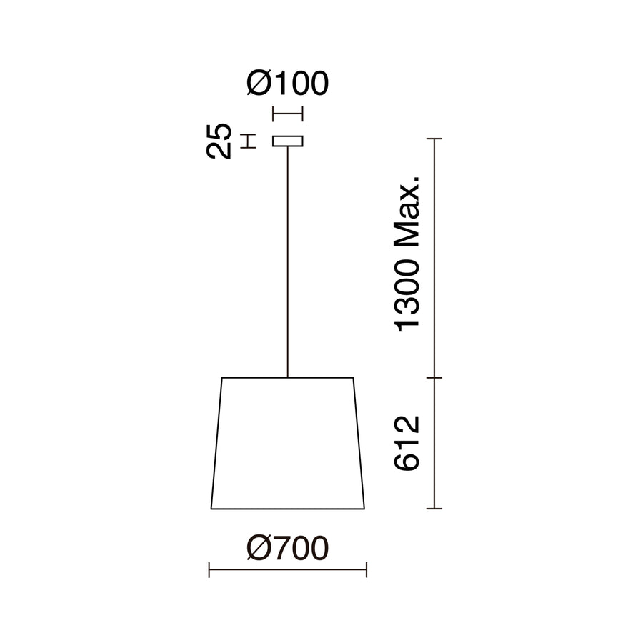 Suspension Thais, version F