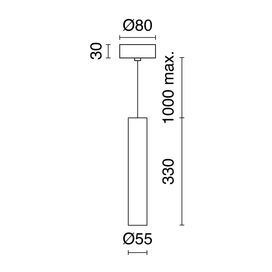 Suspension Tania, Ø 5,5 cm