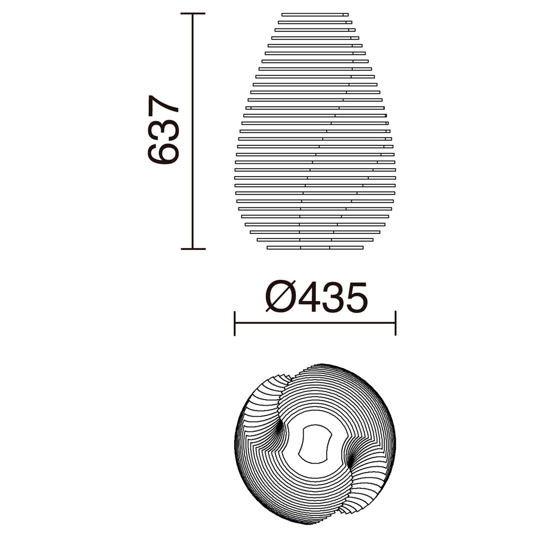 Lampe à poser Twist, bois de hêtre