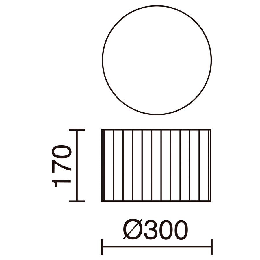 Plafonnier Vorada, 12 W