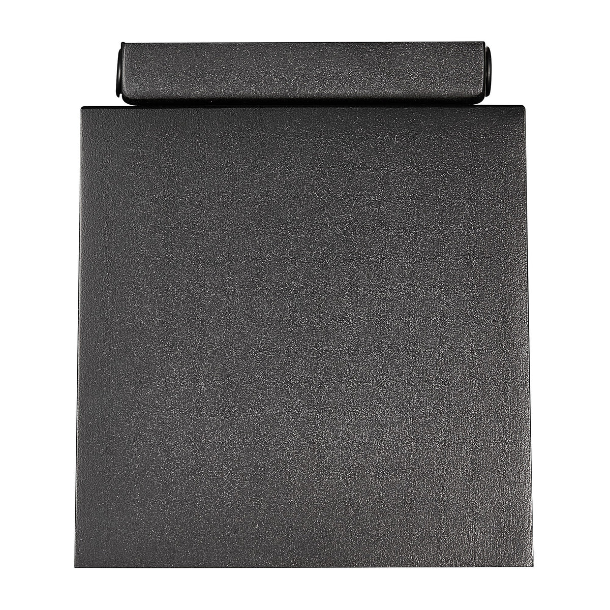 Vue arrière du spot montrant la platine de fixation noire et le support.