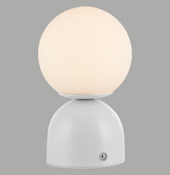 Lampe à poser Rudi blanche