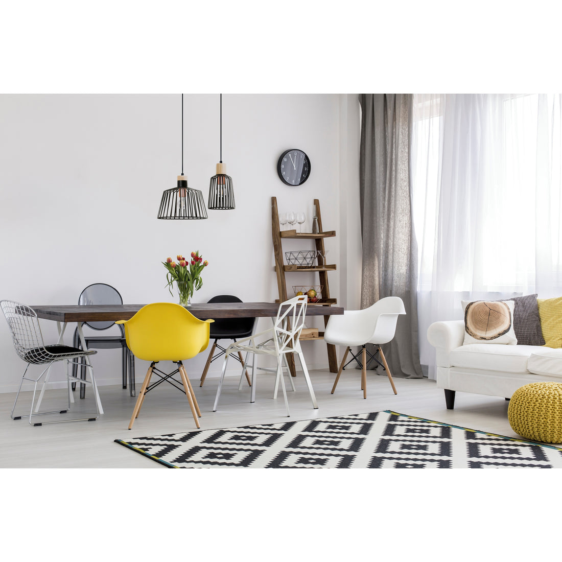 Suspension luminaire | Baguet Noir