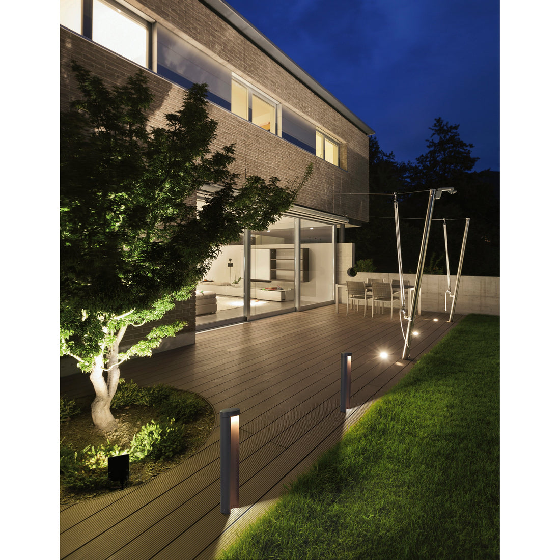 Borne extérieure Cairo IP54, anthracite