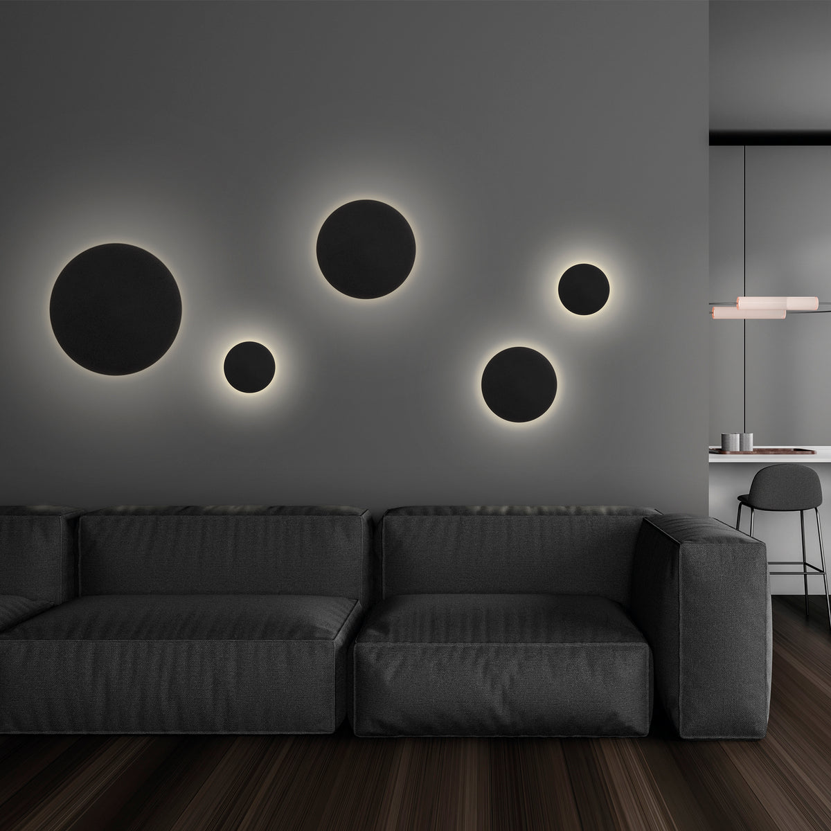 Applique murale Circular, version D