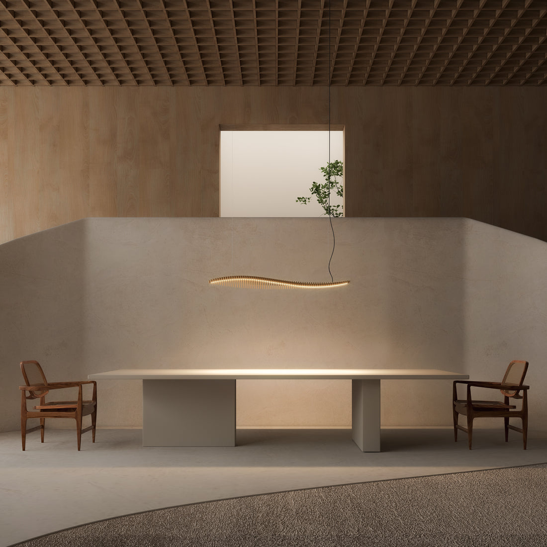 Suspension luminaire | Fish