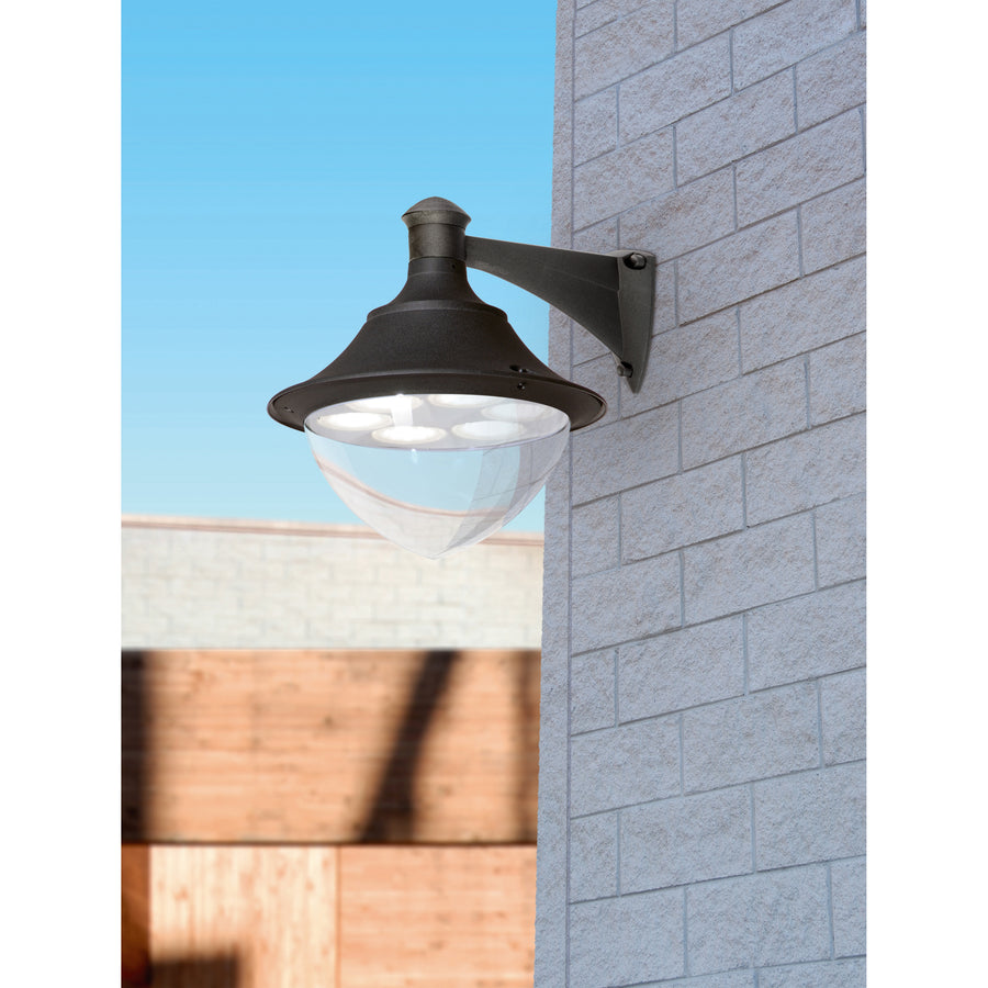 Applique extérieure Gunther 6 lumières IP65, noir