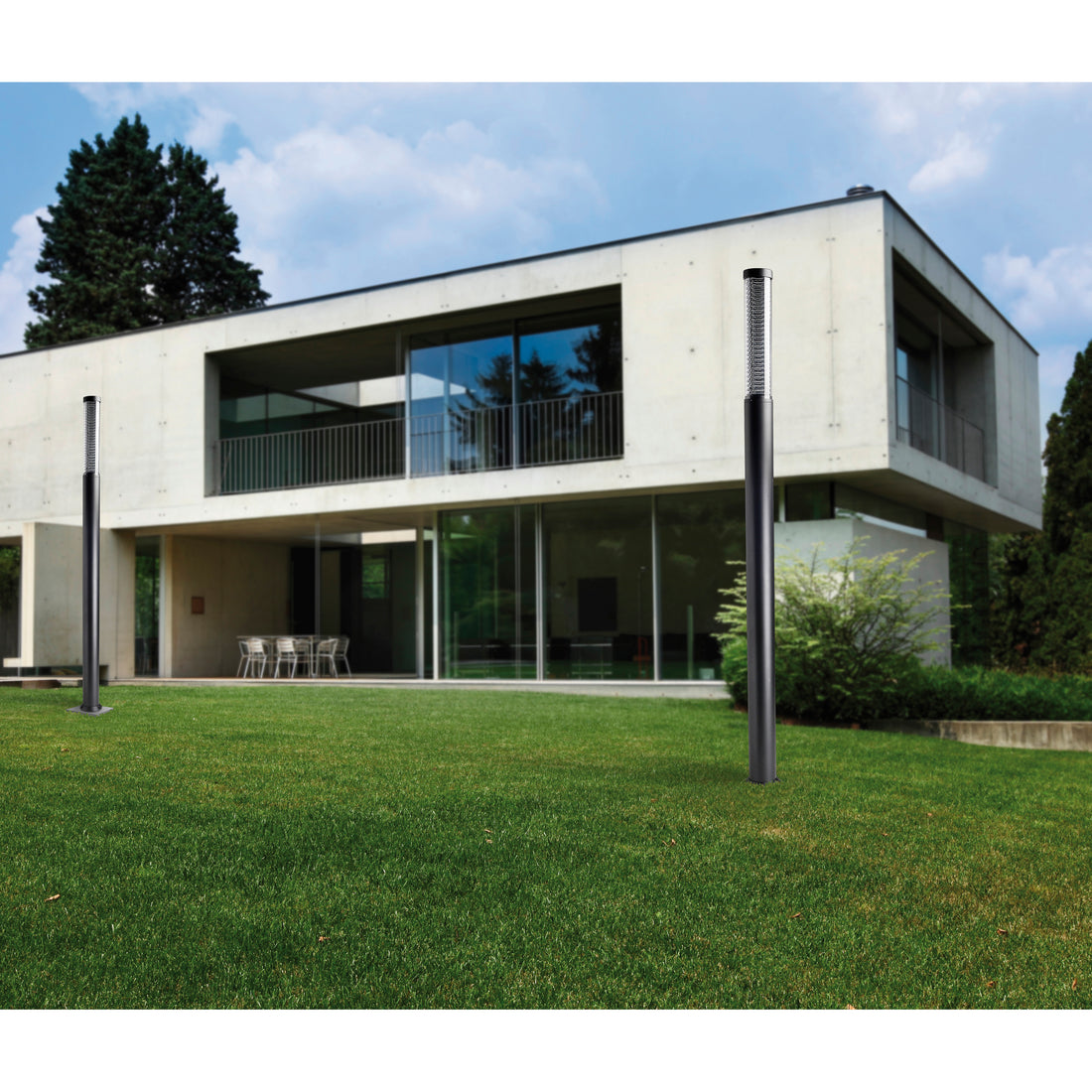Borne extérieure Maxima IP65, anthracite, H 248 cm