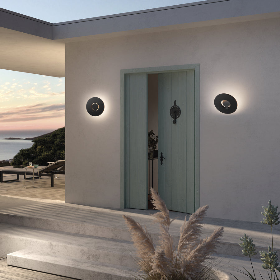 Applique extérieure Orbita IP54, anthracite