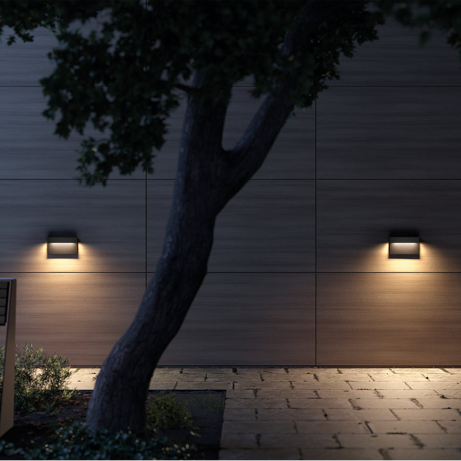 Applique extérieure Tasca IP65, anthracite, 4 W, 3000 K
