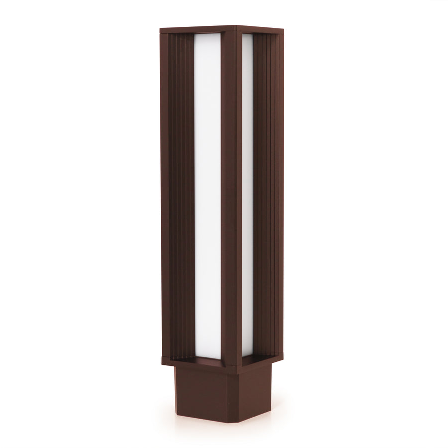 Borne extérieure Aura IP65, H 68 cm, 4000 K