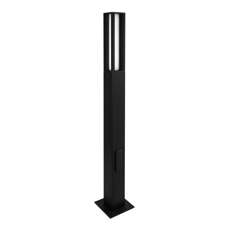 Borne extérieure Aura IP65, H 200 cm, 4000 K