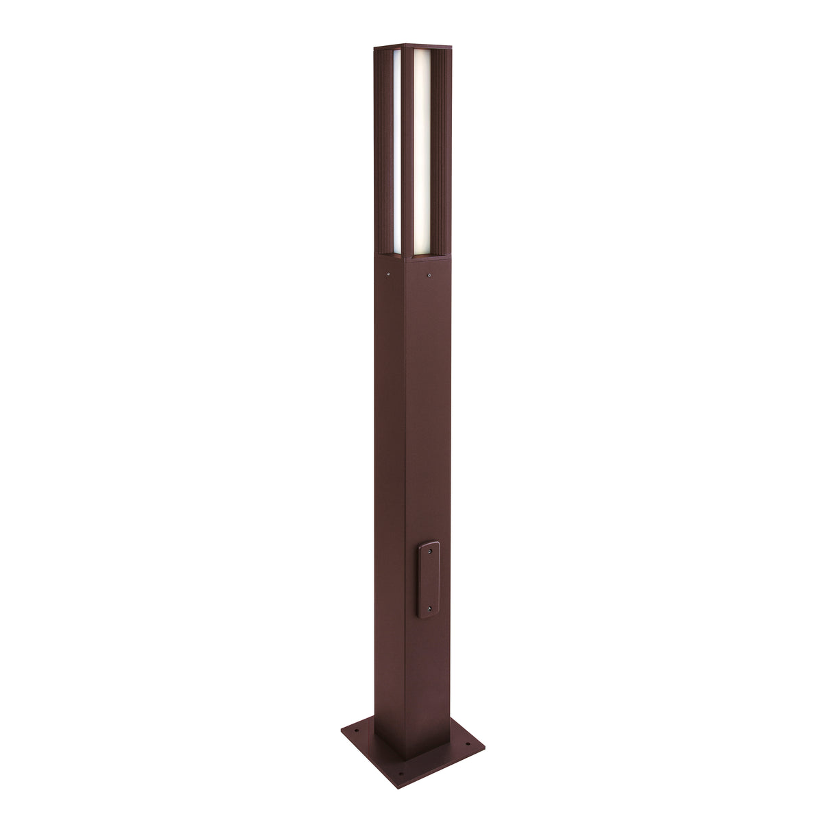 Borne extérieure Aura IP65, H 200 cm, 4000 K