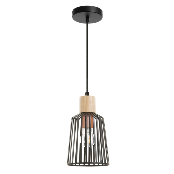 Suspension Baguet petit modèle, noir
