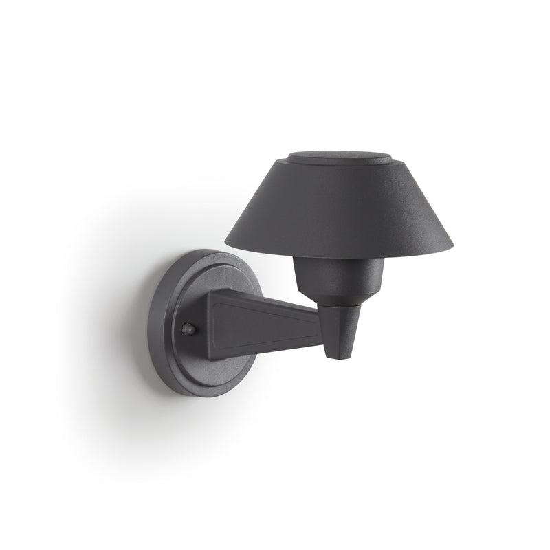 Applique extérieure Bucket IP65, anthracite, variable phase coupée, 3000 K