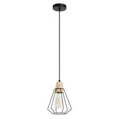Suspension Elga, noir